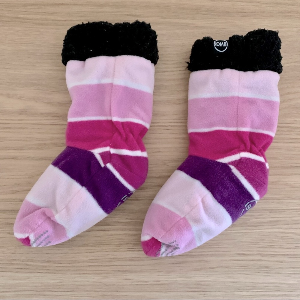 Children’s Kombi Sherpa Sock Slippers